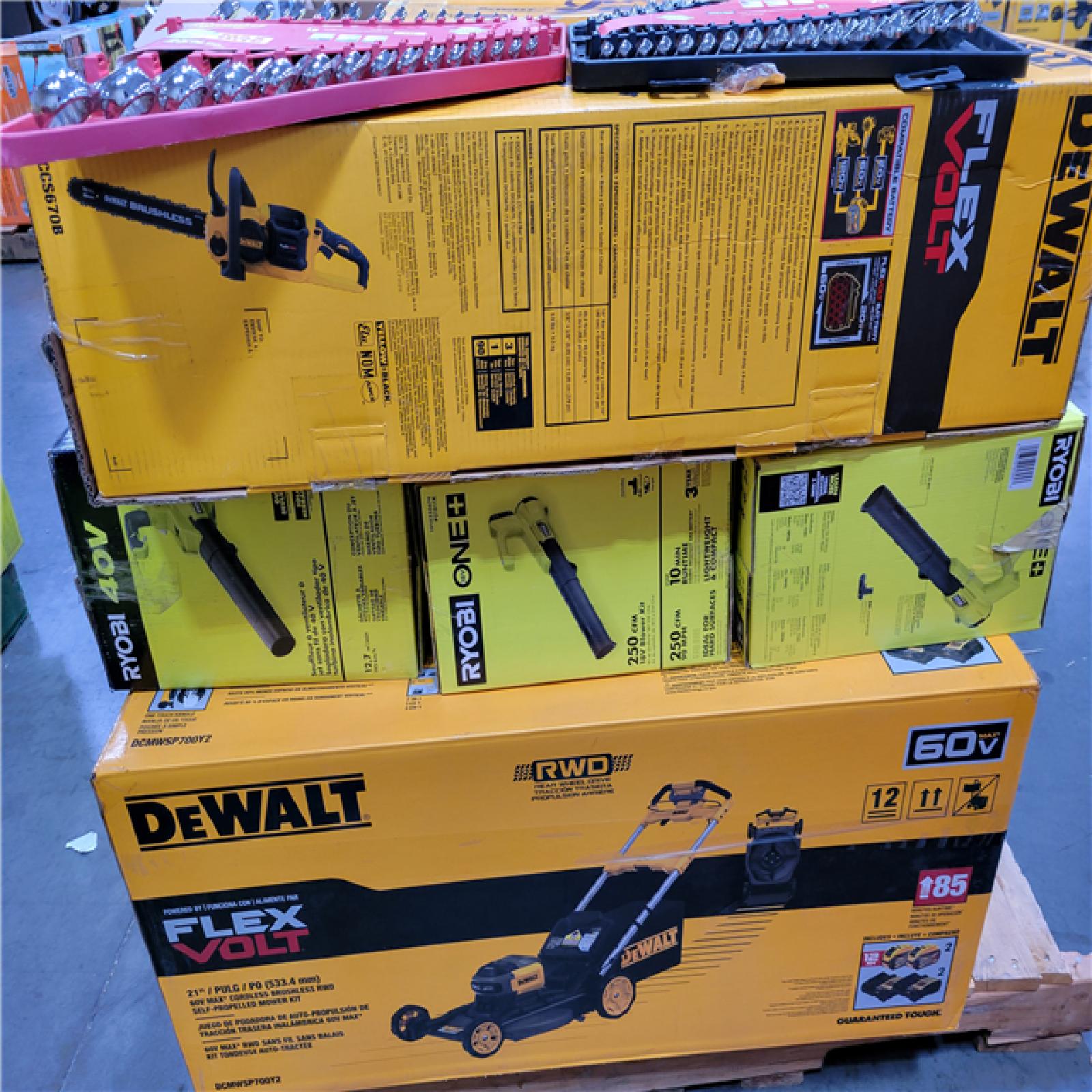 CALIFORNIA AS-IS TOOL PALLET