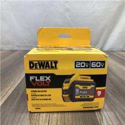 AS-IS DEWALT FLEXVOLT 20V/60V MAX Lithium-Ion 9.0Ah Battery