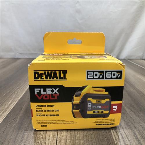AS-IS DEWALT FLEXVOLT 20V/60V MAX Lithium-Ion 9.0Ah Battery