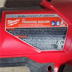 HOUSTON LOCATION - AS-IS Milwaukee 2744-20 M18 FUEL 3-1/2 in. 18-Volt 21-Degree Lithium-Ion Brushless Cordless Framing Nailer (Tool-Only)