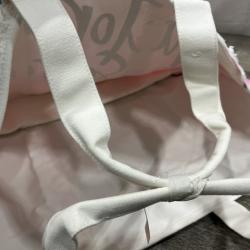 NEW - Victoria’s Secret Ombré Canvas Tote Bag Travel Pink Bag