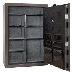 DALLAS LOCATION - LIBERTY SAFE Federal 48-Gun 75-Min fire rating EMP E-Lock  60.5 in. H x 42 in. W x 22 in. D  Gray Marble Gun Safe