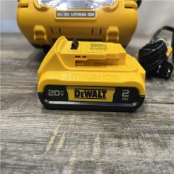 AS-IS DEWALT 20-Volt MAX Lithium-Ion Compact Cordless Task Light Kit