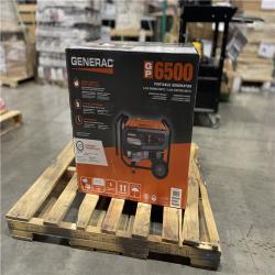DALLAS LOCATION-  NEW!- Generac 8125 / 6500-Watt Gasoline Powered Portable Generator with COSense