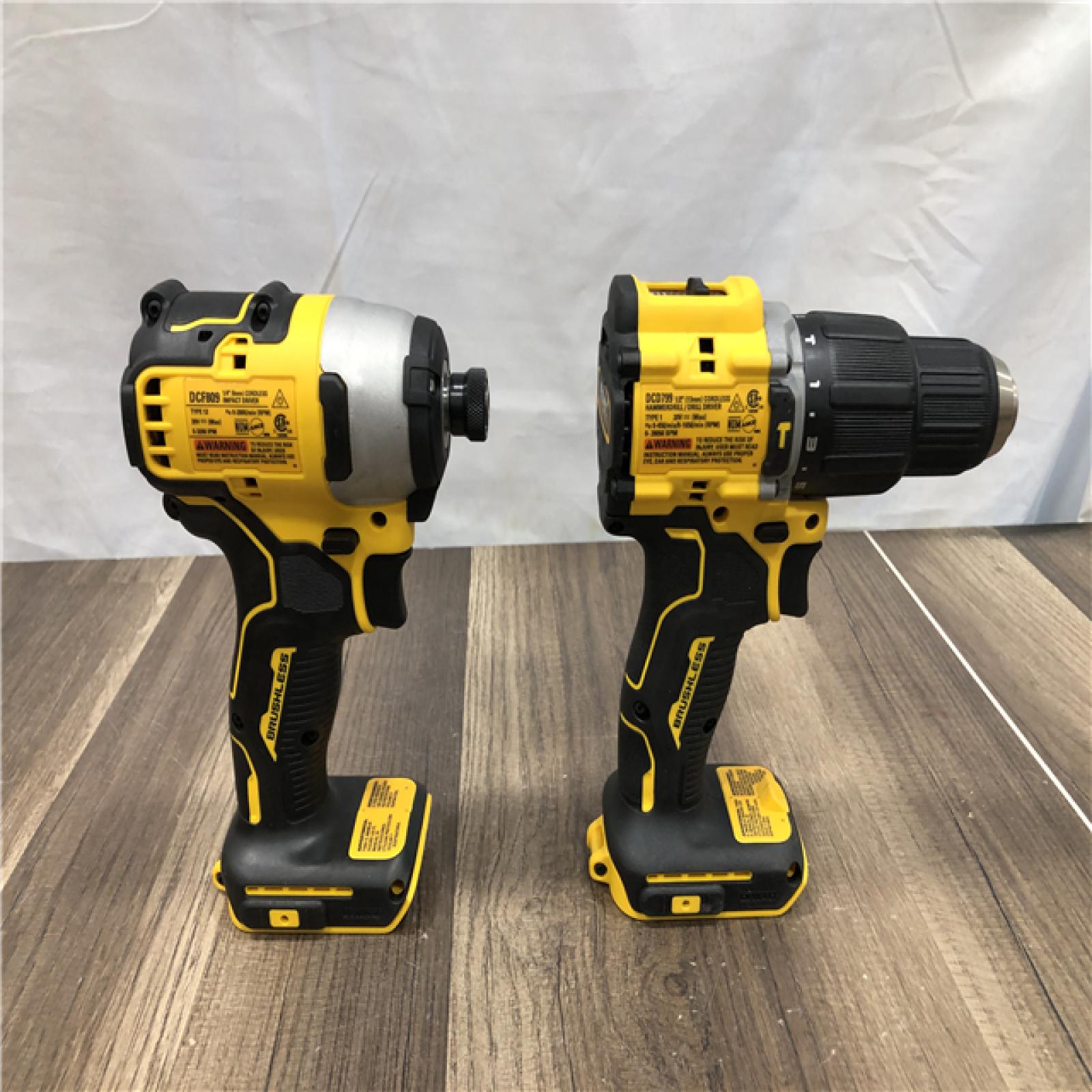 AS-IS DEWALT 20V MAX Lithium-Ion Cordless 2-Tool Combo Kit