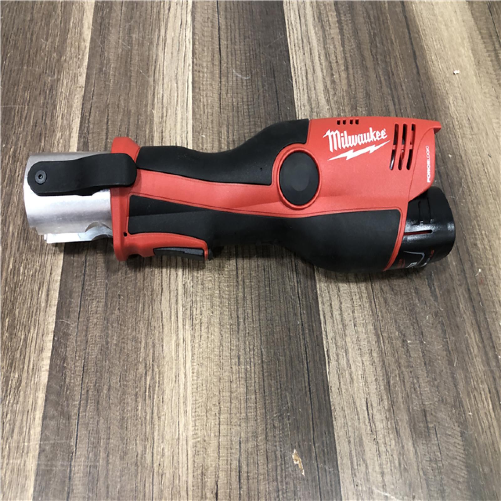 AS-IS Milwaukee M12 12-Volt Lithium-Ion Force Logic Cordless Press Tool Kit