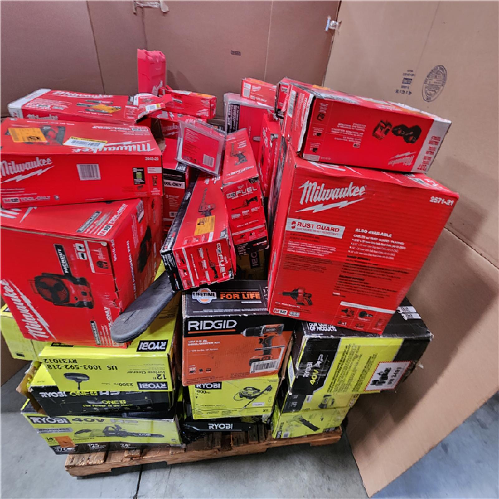 CALIFORNIA AS-IS TOOL PALLET