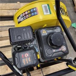 Dallas Location - As-Is Champion Power Equipment 160 MPH 1300 CFM 224 cc Walk-Behind Gas Leaf Blower with Swivel Front Wheel and 90-Degree Flow Diverter