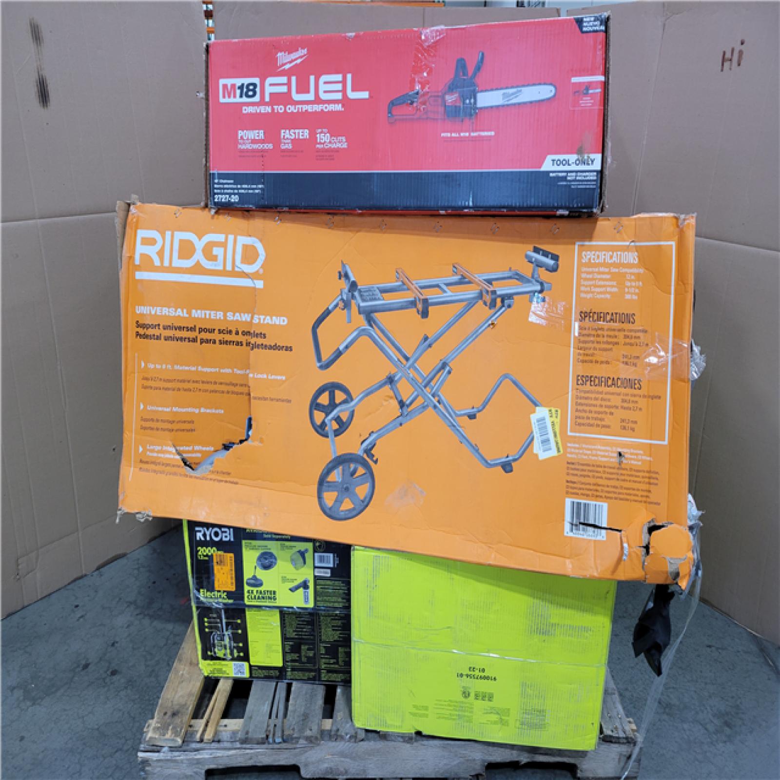 CALIFORNIA AS-IS TOOL PALLET