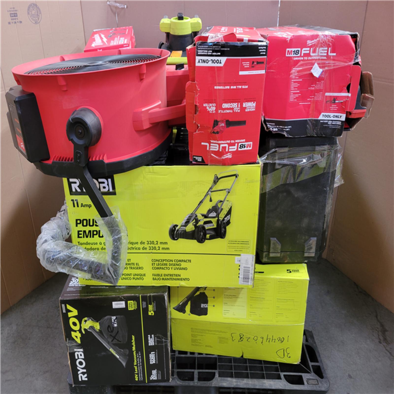 CALIFORNIA AS-IS TOOL PALLET