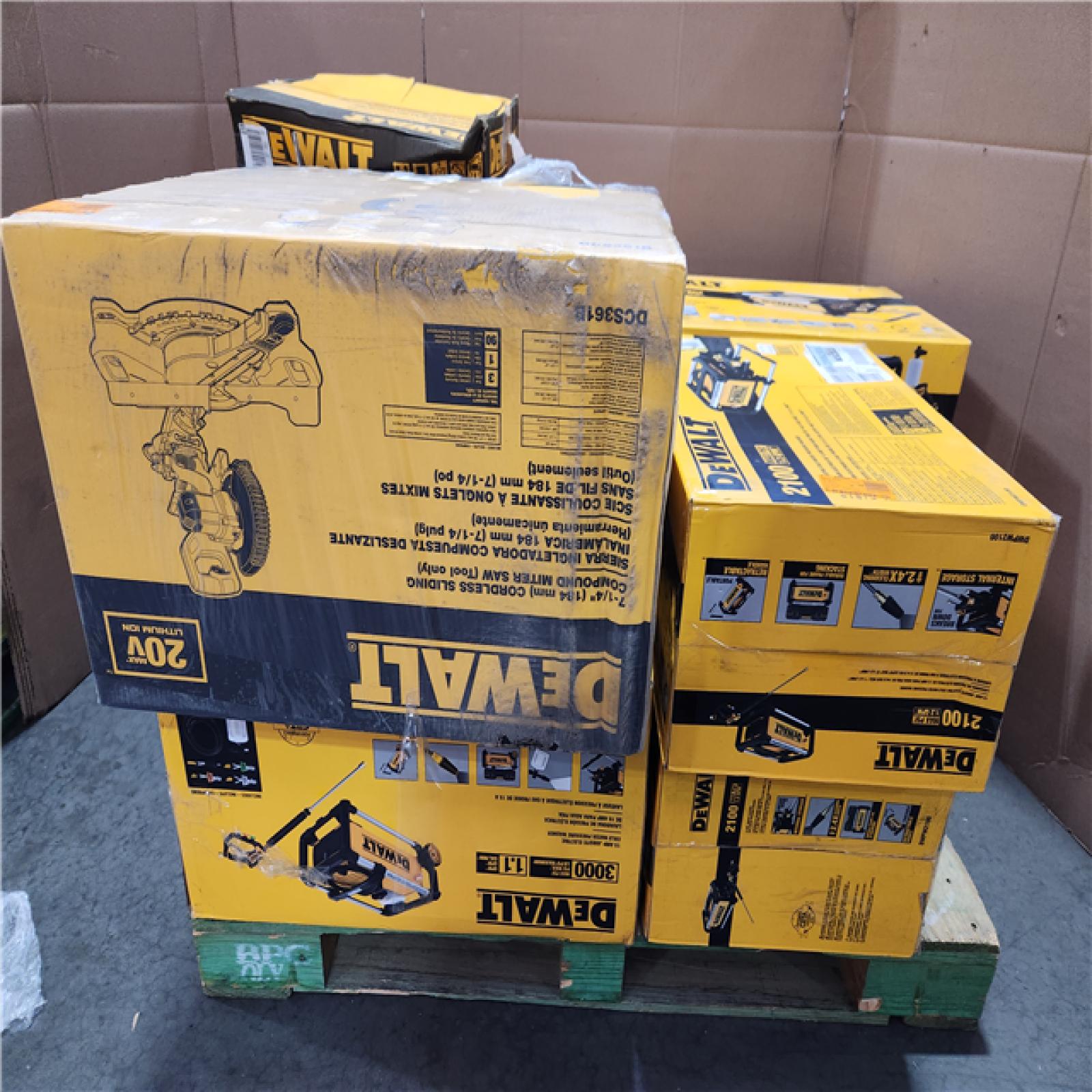 CALIFORNIA AS-IS TOOL PALLET