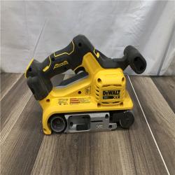 AS-IS DEWALT 20-Volt Cordless Belt Sander (Tool-Only)