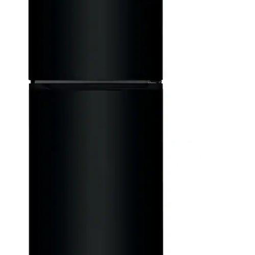 DALLAS LOCATION - Frigidaire 27.6 in. 14 cu. ft. Top Freezer Refrigerator in Black, ENERGY STAR