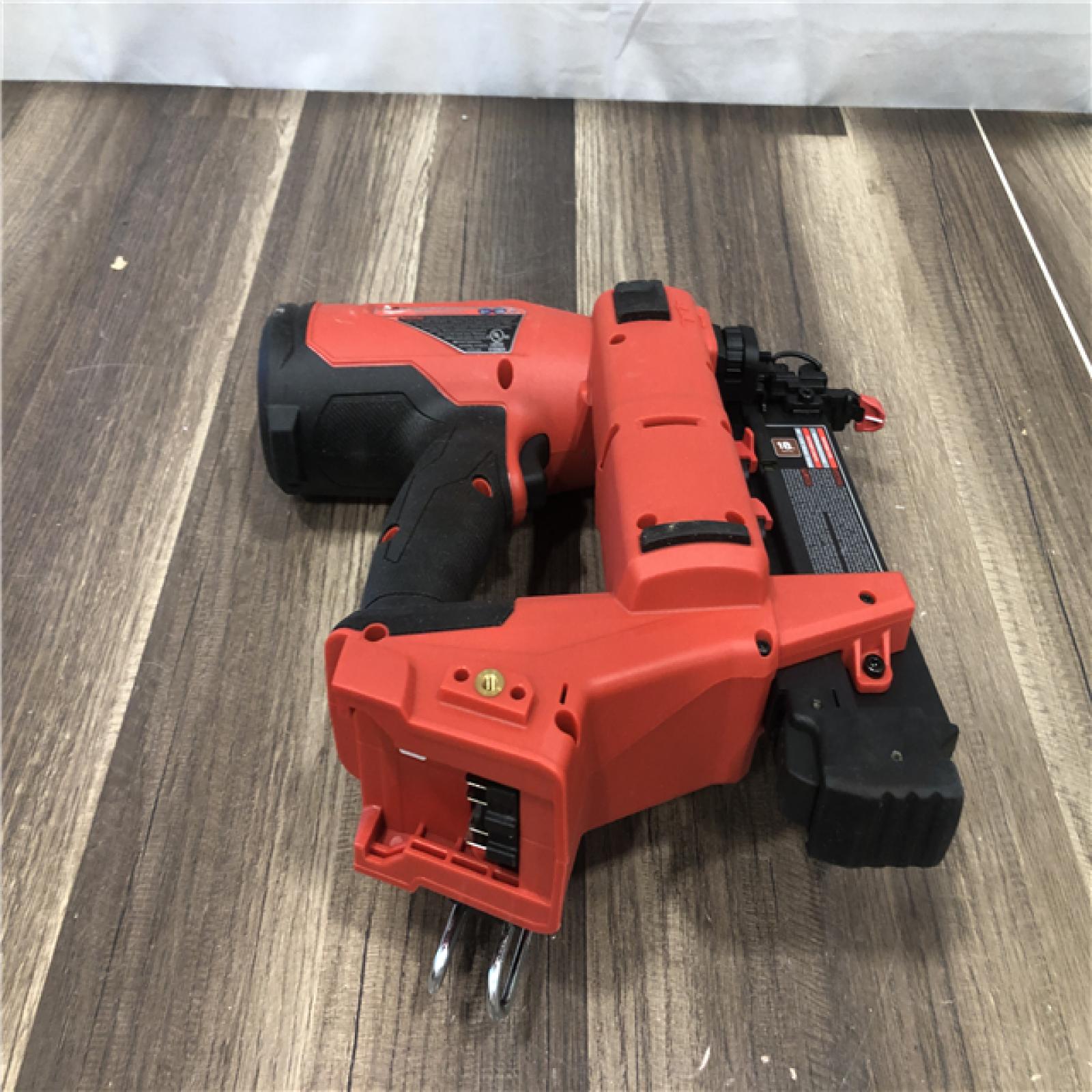 AS-IS Milwaukee FUEL 18-Volt Lithium-Ion Brushless Cordless Gen II 18-Gauge Brad Nailer (Tool-Only)