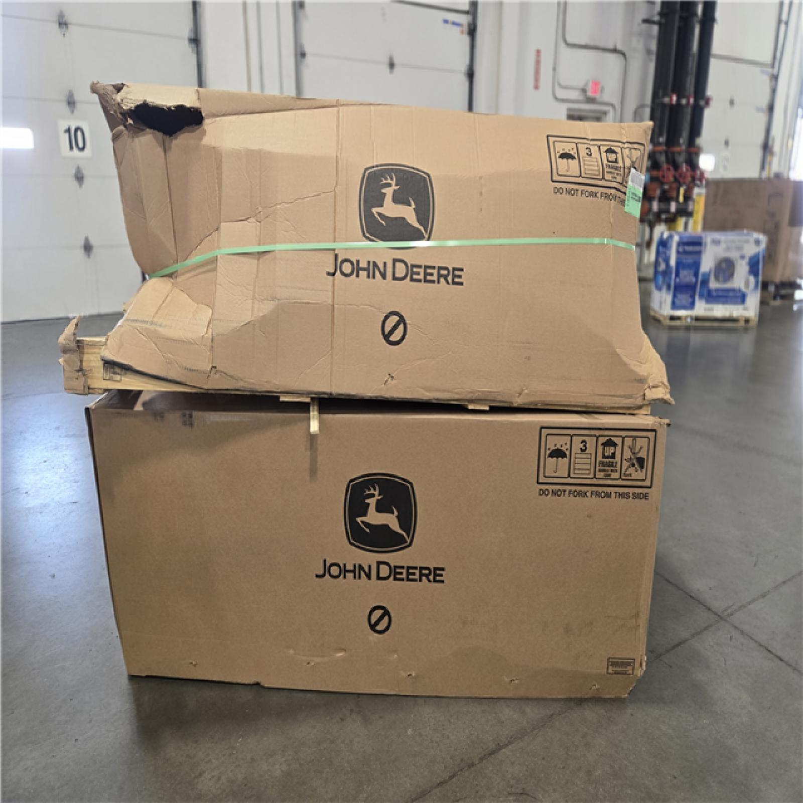 DALLAS LOCATION- AS-IS John Deere  42 in. 6.5 Bushel Zero-Turn Mower Twin Bagger for Z300 Series PALLET ( 2 UNITS)