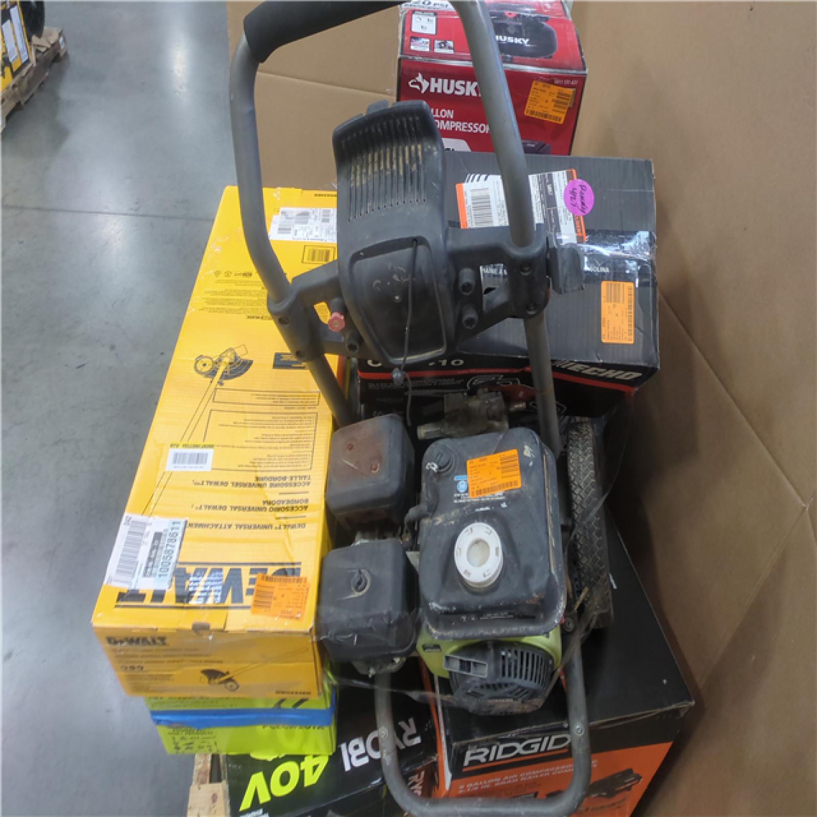 CALIFORNIA AS-IS OUTDOOR POWER EQUIPMENT
