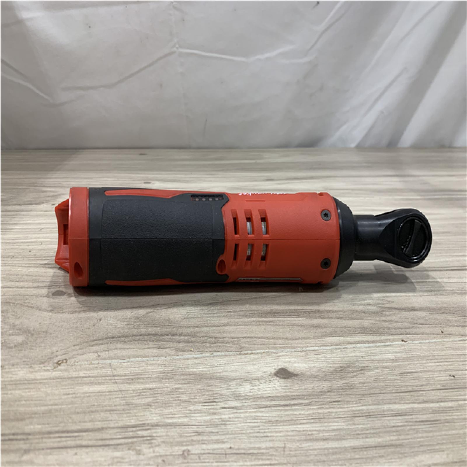 AS-IS Milwaukee 12V Lithium-Ion Cordless 3/8 in. Ratchet (Tool-Only)