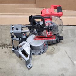 HOUSTON LOCATION - AS-IS Milwaukee M18 FUEL 7-1/4 in. Cordless Brushless Dual-Bevel Sliding Compound Miter Saw (Tool Only)