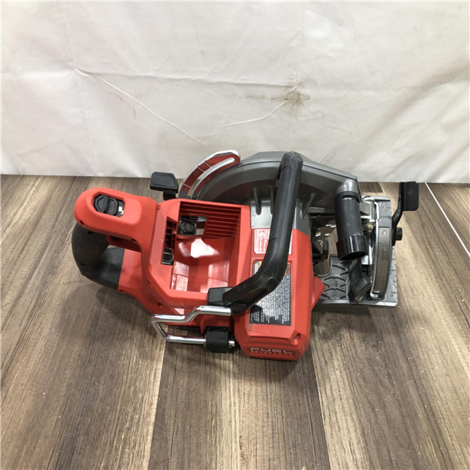 AS-IS Milwaukee FUEL 18V Lithium-Ion Cordless 7-1/4 in. Rear Handle Circular Saw (Tool-Only)