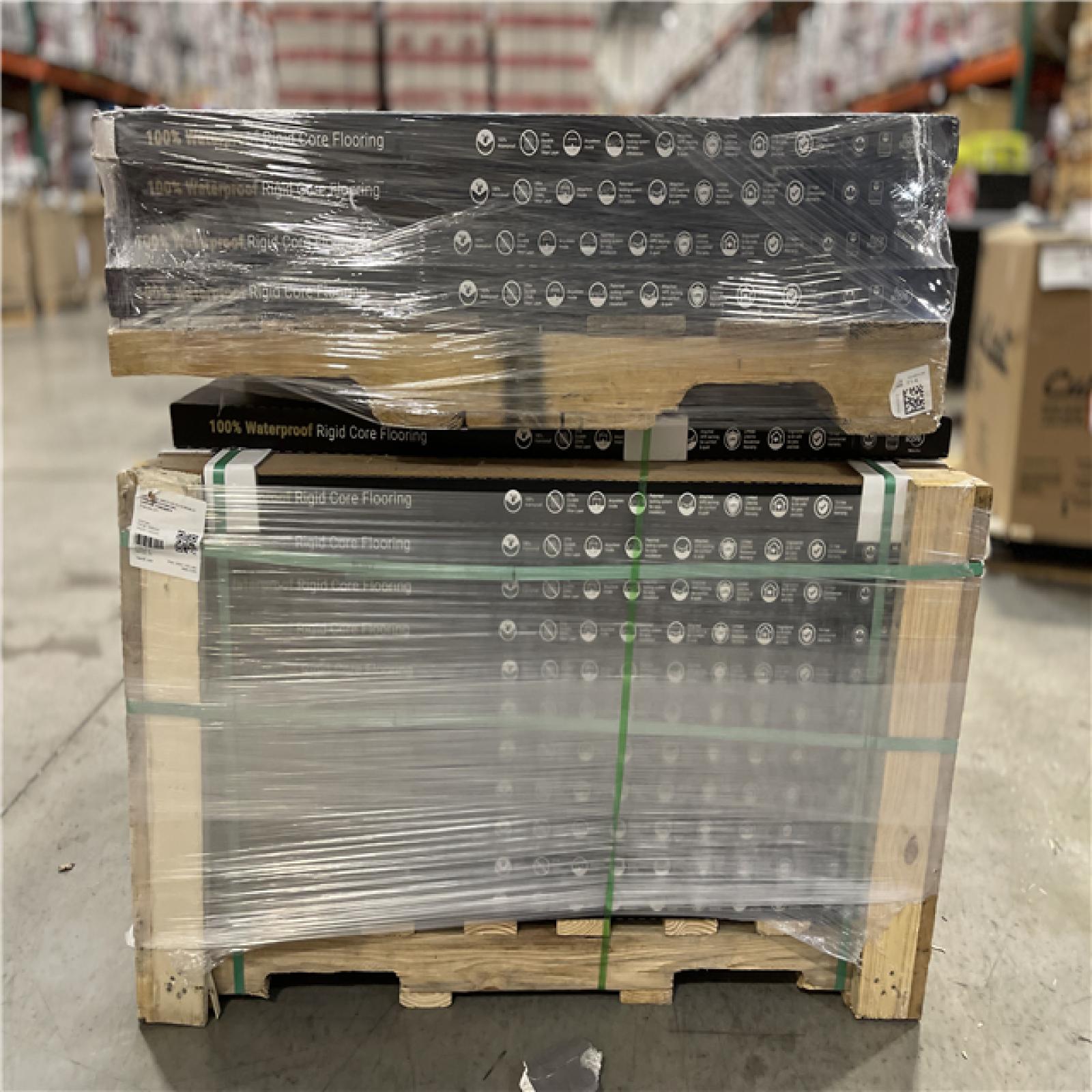 DALLAS LOCATION - MSI Grey Wolfe American Ash 22 MIL x 9 in. W x 48 in. L Waterproof Vinyl Plank Flooring with Click Lock (23.95 sq. ft./Case)PALLET-(61 CASES)