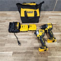 HOUSTON LOCATION - AS - IS DEWALT ATOMIC 20-Volt MAX Lithium-Ion Cordless Combo Kit