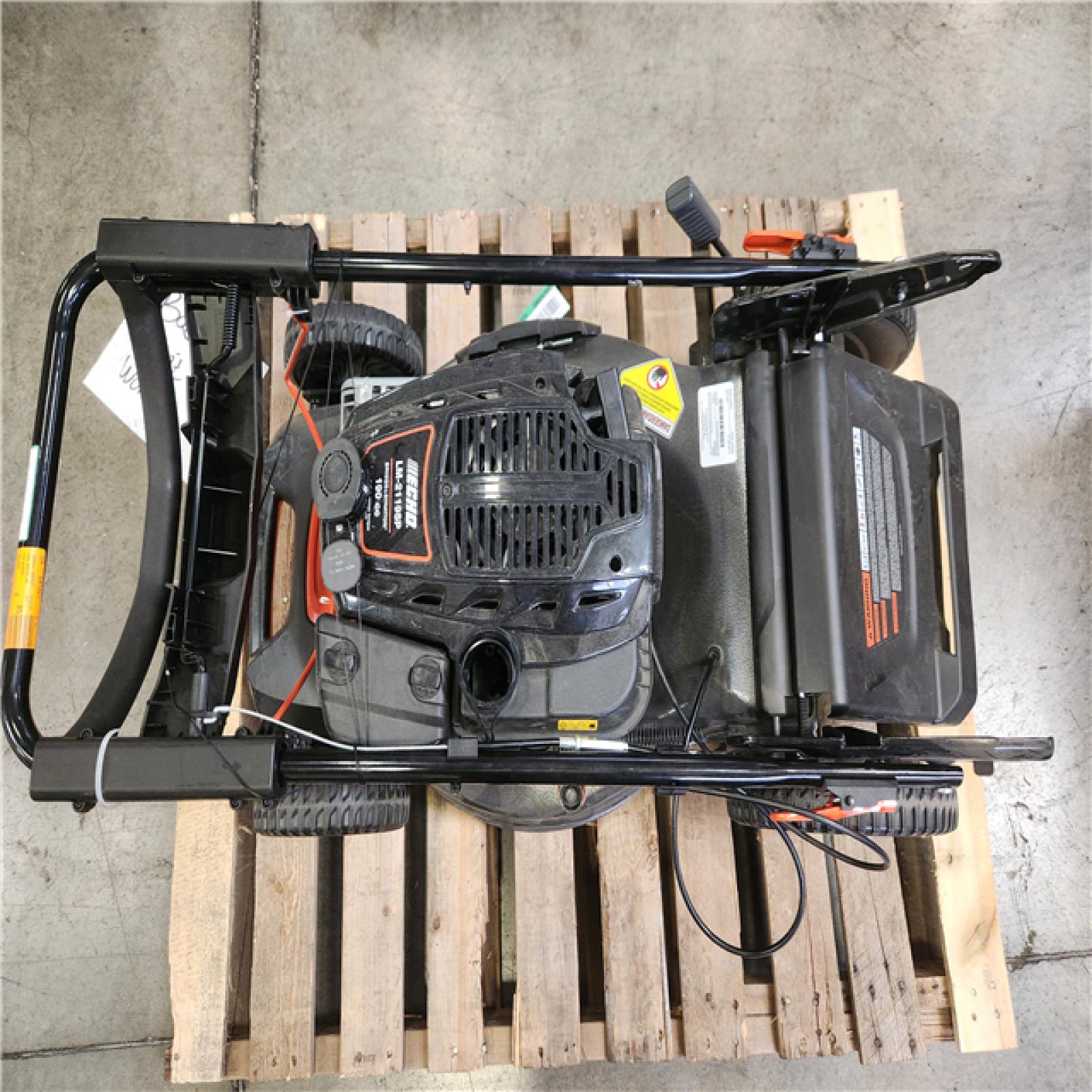 Phoenix LIKE NEW ECHO 21 in. 190 cc Briggs and Stratton Gas 3-in-1 Dual Blade RWD Self-Propelled Lawn Mower with Single Lever Deck Adjustment (No Cap)