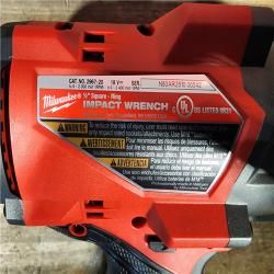 HOUSTON LOCATION - AS-IS (APPEARS LIKE NEW) Milwaukee M18 FUEL 18V Lithium-Ion Brushless Cordless 1/2 in. Impact Wrench with Friction Ring (Tool-Only)