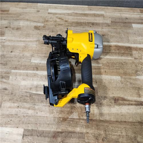 HOUSTON LOCATION - AS - IS DeWalt 1-3/4 in. 15 Degree Pneumatic Coil Roofing Nailer (Tool-Only)