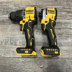 AS-IS DEWALT ATOMIC 20V MAX Lithium-Ion Cordless 2-Tool Combo Kit