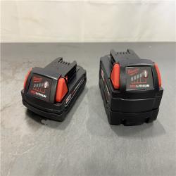 AS-IS - Milwaukee M18 18-Volt Lithium-Ion Starter Kit with One 5.0 Ah and One 2.0 Ah Battery and Charger