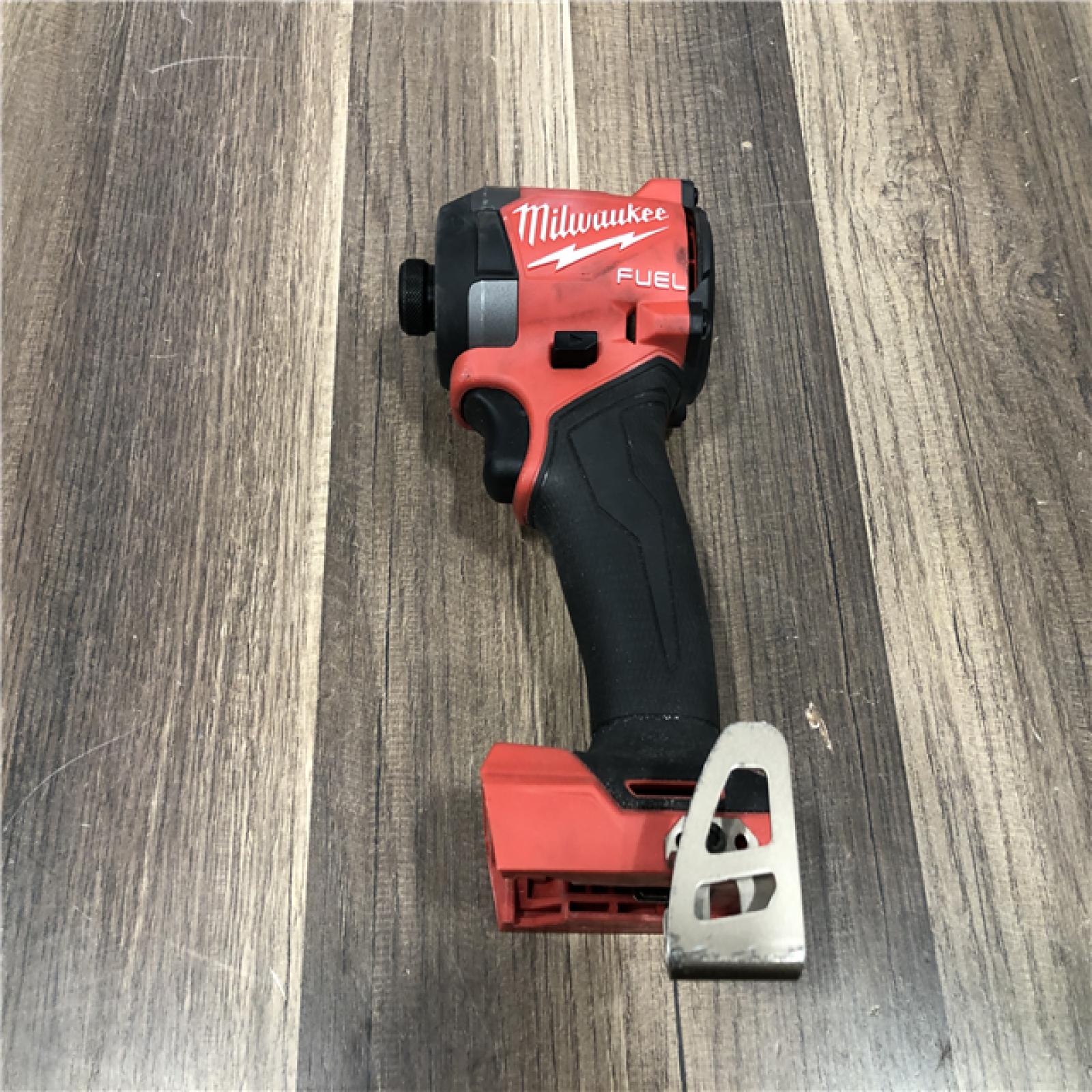 AS-IS Milwaukee FUEL 18V Lithium-Ion Brushless Cordless 1/4 in. Hex Impact Driver (Tool-Only)