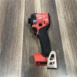 AS-IS Milwaukee FUEL 18V Lithium-Ion Brushless Cordless 1/4 in. Hex Impact Driver (Tool-Only)