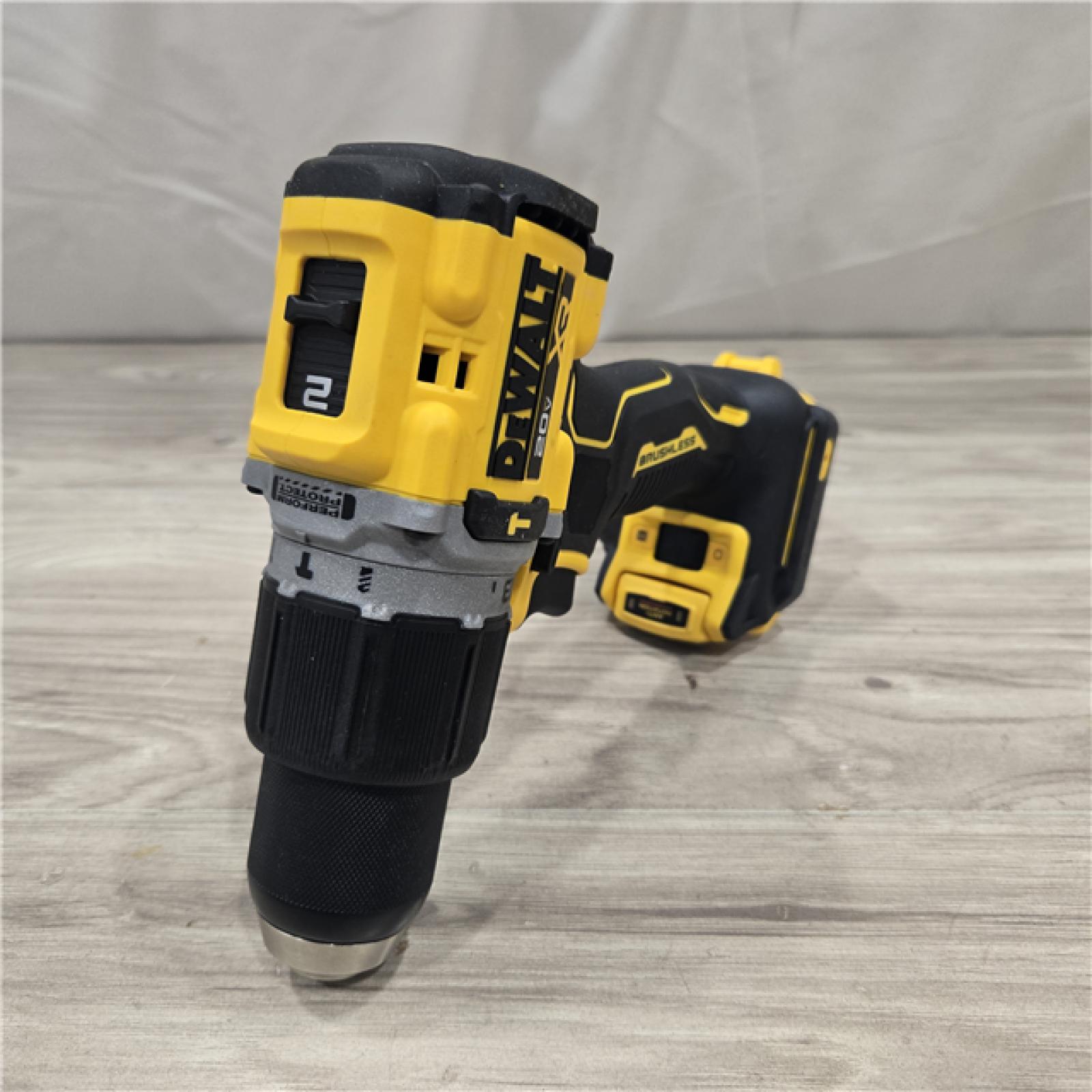 AS-IS DeWalt 20V MAX XR 1/2 in. Cordless Hammer Drill (Tool-Only)
