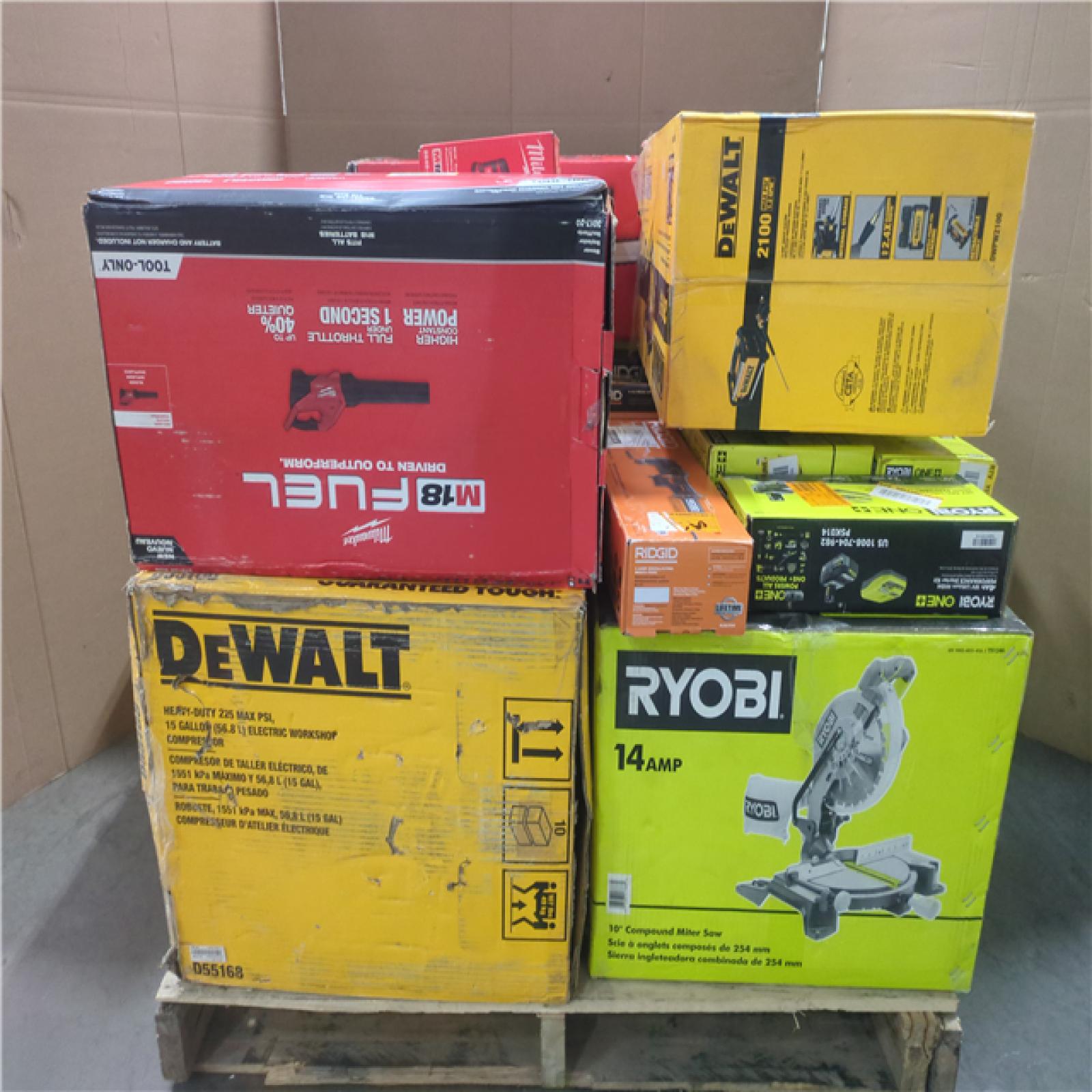 CALIFORNIA AS-IS TOOL PALLET