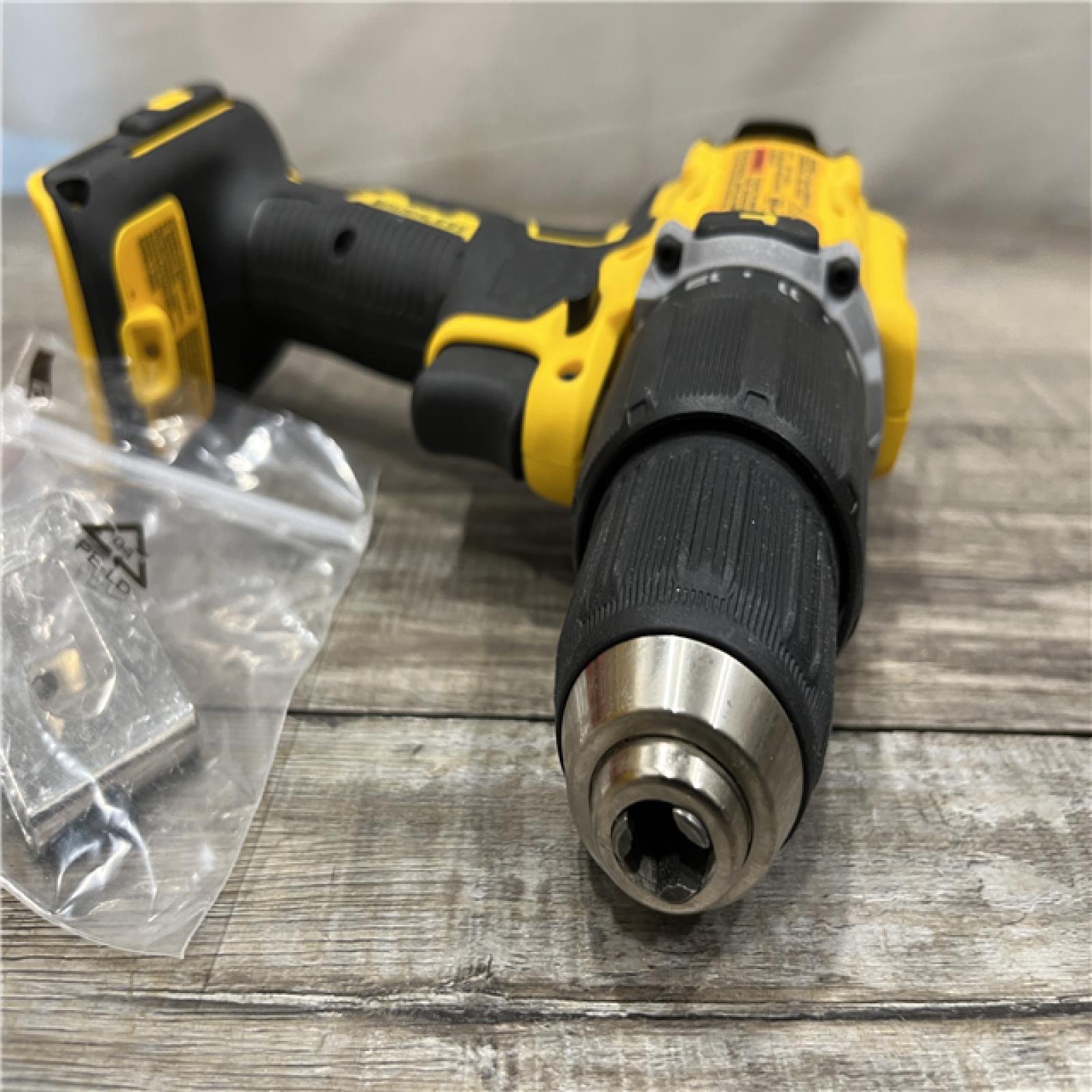 AS-IS DEWALT ATOMIC 20-Volt MAX Brushless Cordless 1/2 in. Hammer Drill (Tool-Only)