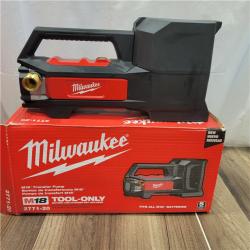 AS-IS Milwaukee M18 18-Volt 1/4 HP Lithium-Ion Cordless Transfer Pump (Tool Only)