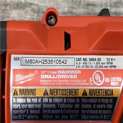 AS-IS Milwaukee FUEL 12-Volt Lithium-Ion Brushless Cordless Hammer Drill and Impact Driver Combo Kit