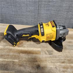 HOUSTON LOCATION - AS-IS DeWalt Flexvolt 60V Max Cordless Grinder  4.5 in; 6 in  Kit  W/ (2) BATTERY & CHARGER (DCG418X2)