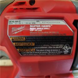 HOUSTON LOCATION - AS-IS Milwaukee FUEL 18V Lithium-Ion Brushless Cordless GEN 2 SUPER HAWG 1/2 in. Right Angle Drill (Tool-Only)