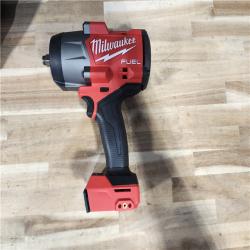 HOUSTON LOCATION - AS-IS (APPEARS LIKE NEW) Milwaukee FUEL 18V Lithium-Ion Brushless Cordless 1/2 in. Impact Wrench w/Friction Ring Kit