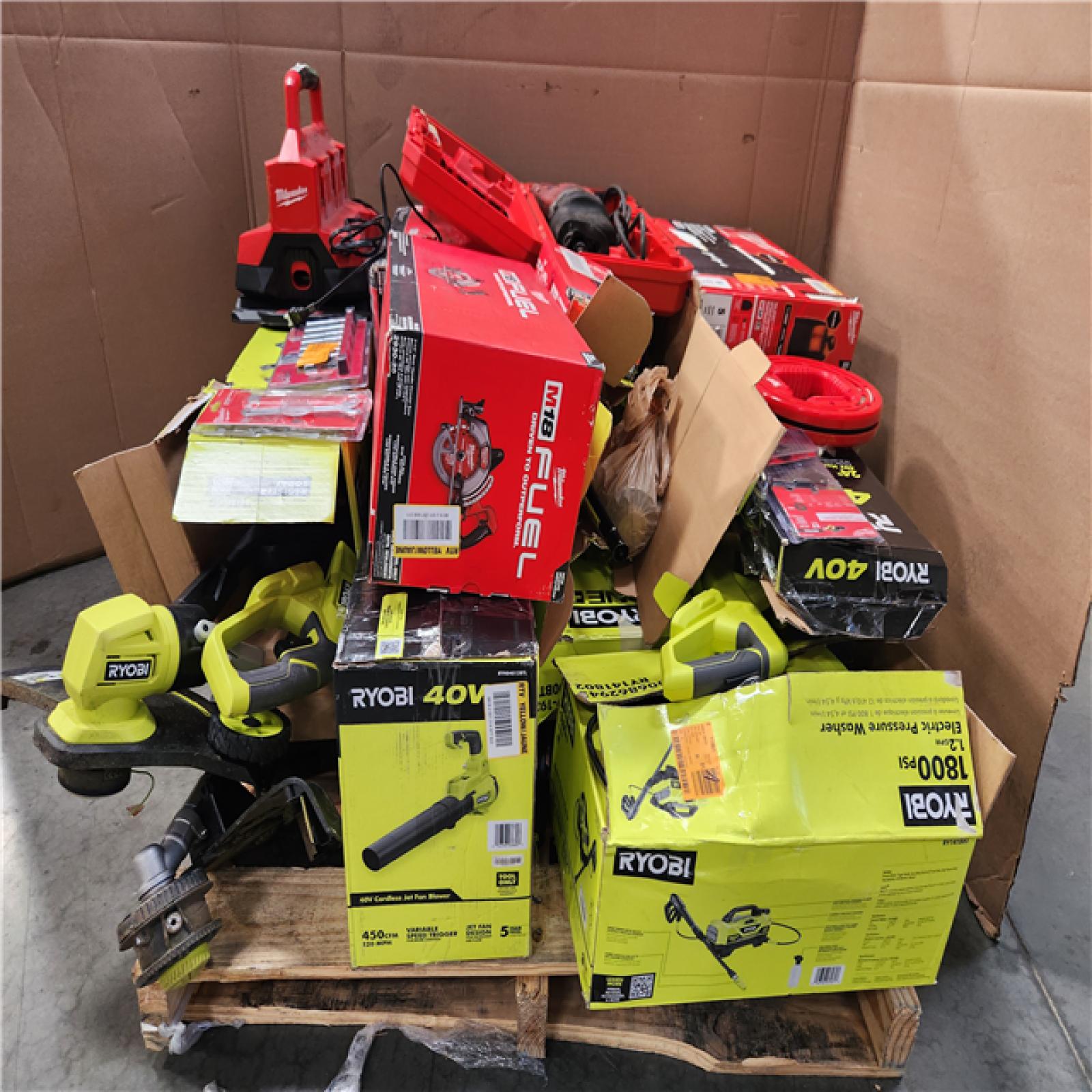 CALIFORNIA AS-IS TOOL PALLET