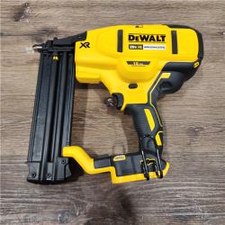 AS-IS DeWalt DCN680D1 20-Volt MAX XR Cordless Brad Nailer Kit  Brushless Motor  18 Gauge - Quantity 1 (charge & battery included)