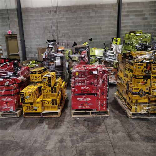 Pittston Location As-Is Power Tools Partial Truckload (14 Pallets) 3717-B