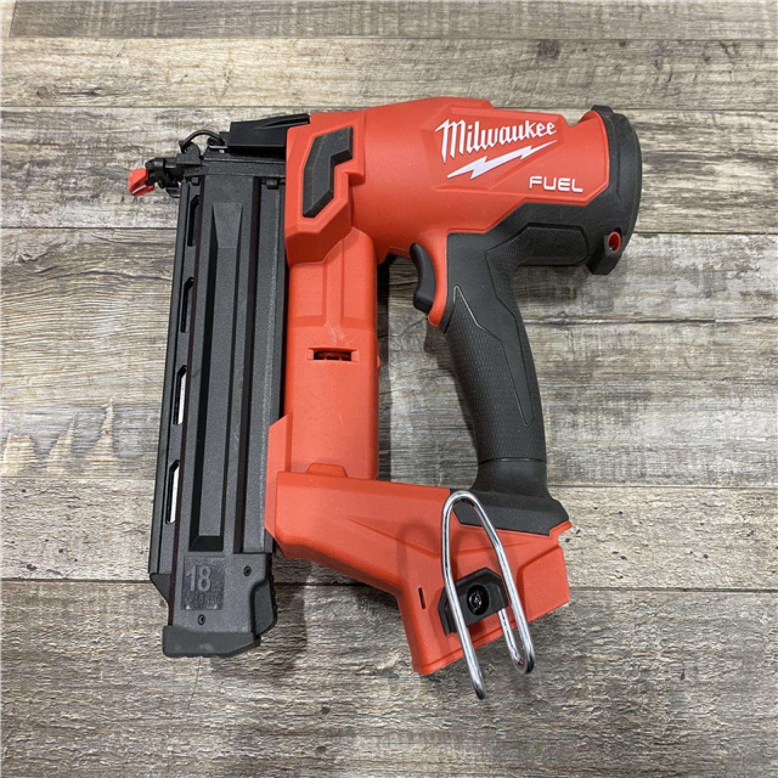AS-IS Milwaukee FUEL 18-Volt Lithium-Ion Brushless Cordless Gen II 18-Gauge Brad Nailer (Tool-Only)