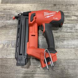 AS-IS Milwaukee FUEL 18-Volt Lithium-Ion Brushless Cordless Gen II 18-Gauge Brad Nailer (Tool-Only)