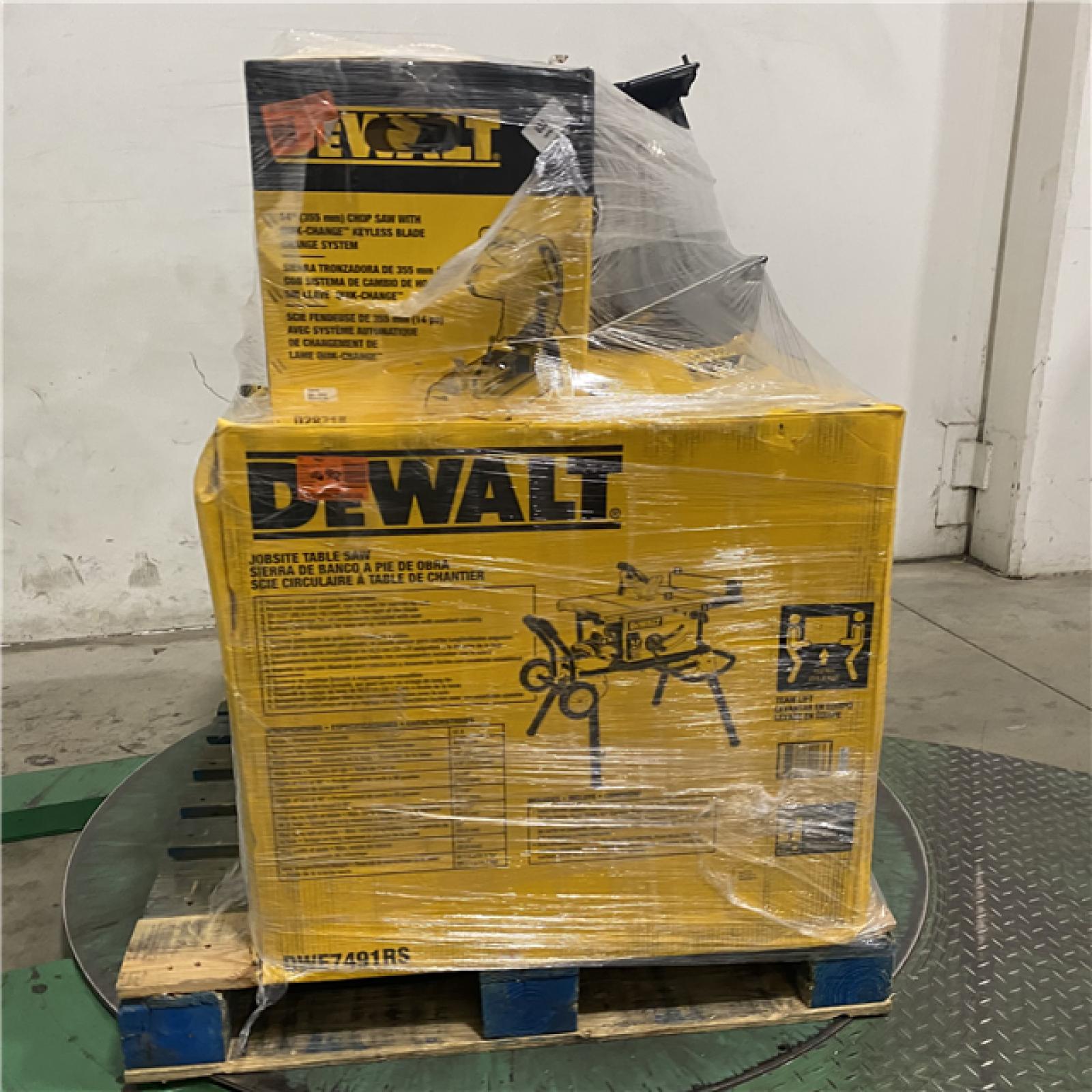 Dallas Location - As-Is DEWALT Tool Pallet