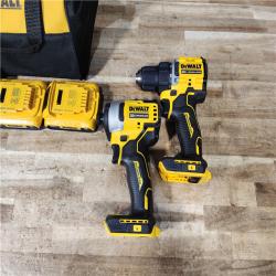 HOUSTON LOCATION - AS - IS DEWALT ATOMIC 20-Volt MAX Lithium-Ion Cordless Combo Kit