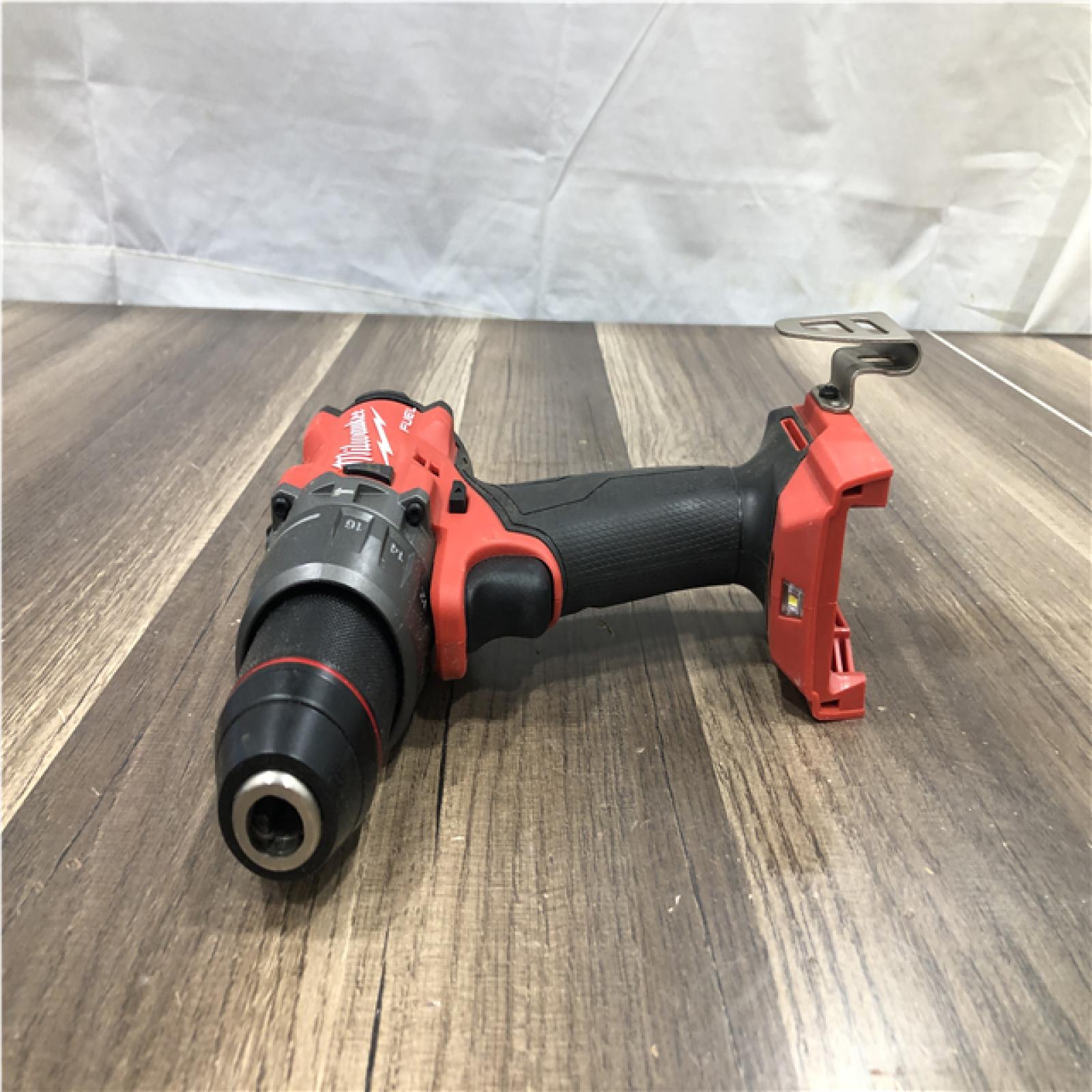AS-IS Milwaukee FUEL 18V Lithium-Ion Brushless Cordless 1/2 in. Hammer Drill/Driver (Tool-Only)