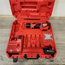 Phoenix Location Milwaukee M18 18V Lithium-Ion Cordless Short Throw Press Tool Kit (Crimp Jaws Not Included)