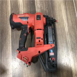 AS-IS Milwaukee FUEL 18-Volt Lithium-Ion Brushless Cordless Gen ll 16-Gauge Straight Finish Nailer (Tool Only)